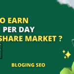How to earn 1 lakh per day from share market